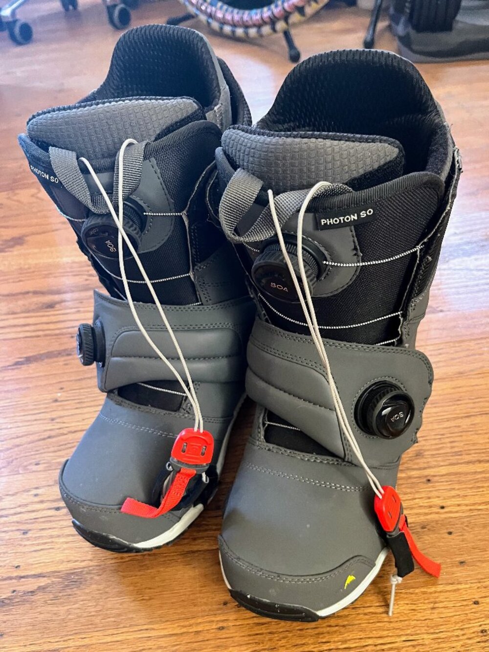 Burton Photon SO BOA Step-On Men's Snowboard Boots Black Imprint 3 Sz 9.5